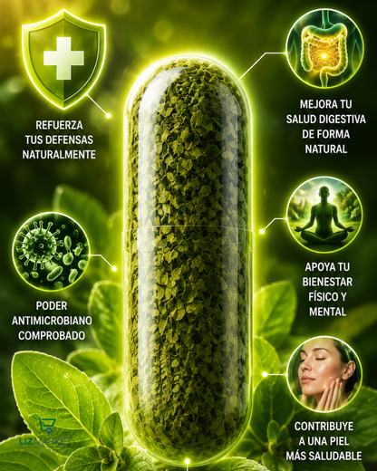 Aceite de orégano y semilla negra PREMIUM (90 cápsulas)