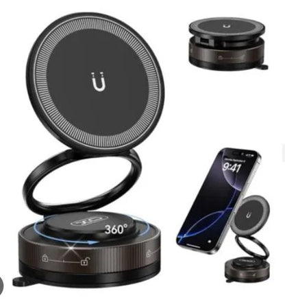 🔋 Soporte Magnético 360° para Celular